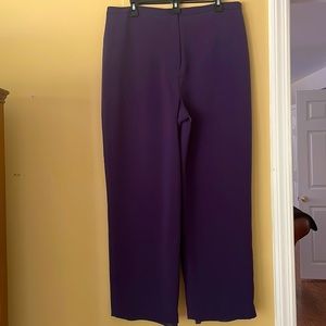 Nice purple pants with soft interior lining